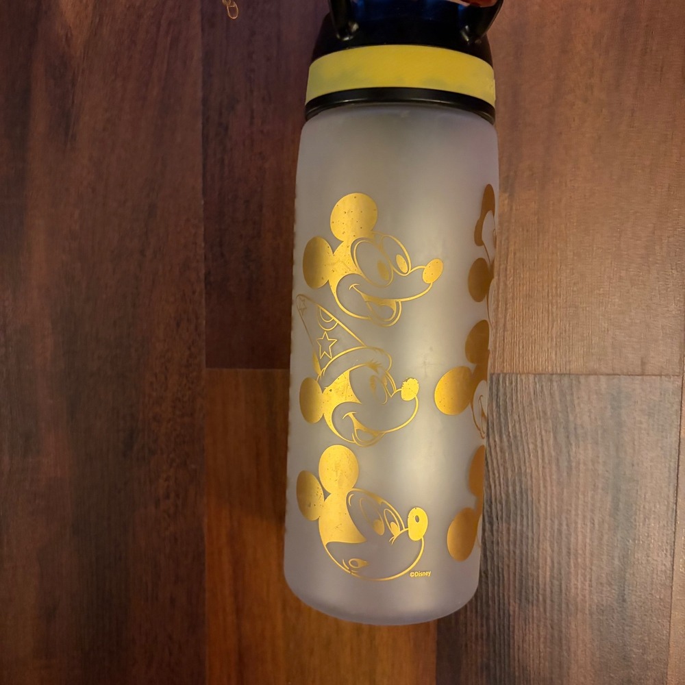 Zak Designs 90 Years of Mickey Mouse True Original Frosted Water Bottle NO STRAW - Picture 4 of 6